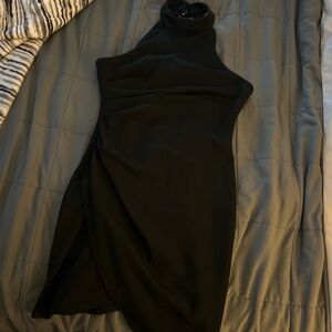 B Darlin Black One Shoulder Dress